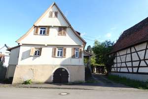 Charmantes Ensemble: Wohnhaus+Scheune in sehr guter Lage, hohe steuerl. AfA, zusätzl. Baugrundstück – Am Haldenholz 12+14, 71334 Waiblingen – Vorschaubild 1