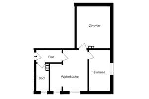 Kleine sanierte Wohnung für 1-2 Personen in Sackgasse – Ravensbrink 9a, 49082 Schölerberg, Osnabrück – Vorschaubild 10