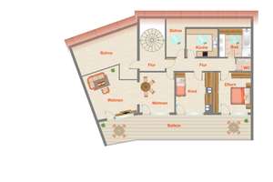 Imposantes Wohnhaus mit Einliegerwohnung in sonniger Lage 
- Fantastisch viel Raum zum Leben! – Die vollständige Adresse der Immobilie erhältst du vom Anbieter., 74429 Sulzbach-Laufen – Vorschaubild 35