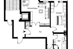 Gohlis-Süd, vermietete 3 Zimmer Altbauwohnung mit großem Balkon – Die vollständige Adresse der Immobilie erhältst du vom Anbieter., 4157 Gohlis-Mitte, Leipzig – Vorschaubild 10