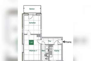 Tauschwohnung: Dresden, Altstadt: 2-Zimmer-Wohnung, 50 m²