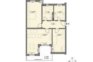 3-Zimmer-Neubau-Wohnung mit Einbauküche, Fußbodenheizung, Aufzug & PKW-Stellplatz – Großbeerenstraße 295, 14480 Am Stern, Potsdam – Vorschaubild 14