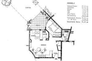 Solid, unconventionally designed 2-room terrace apartment in Wiesbaden Bierstadt with garage – Die vollständige Adresse der Immobilie erhältst du vom Anbieter., 65191 Bierstadt, Wiesbaden – Vorschaubild 15