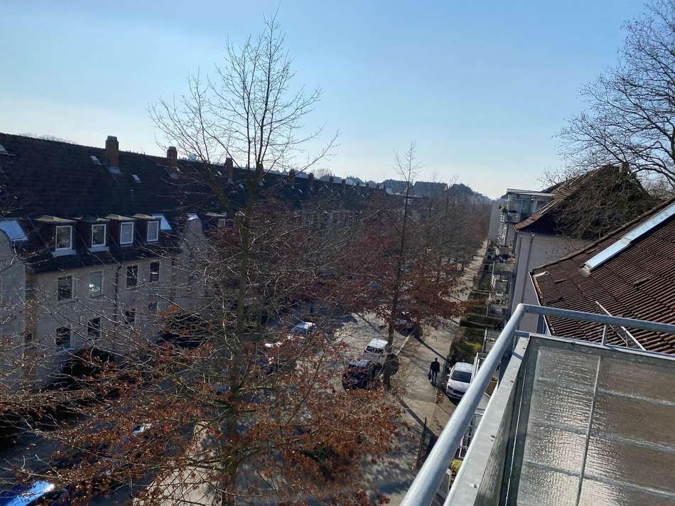 Ausblick von der Dachterrasse