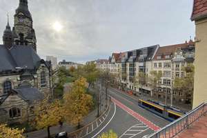 Gohliserstraße / Ecke Nordplatz, großes Wohnzimmer & Schlafzimmer, – Gohliserstraße 2, 4105 Zentrum-Nord, Leipzig – Vorschaubild 2