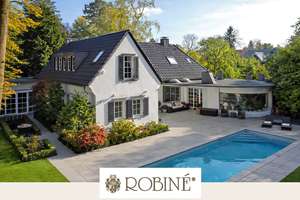 Villa mit Parkgrundstück und Außenschwimmbad in Meerbusch - Büderich – Die vollständige Adresse der Immobilie erhältst du vom Anbieter., 40667 Meerbusch – Vorschaubild 1