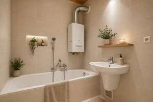 Nicht aufwendig zu renovieren: 3-Zimmer-Wohnung mit Balkon und eigenem Garagenplatz – Die vollständige Adresse der Immobilie erhältst du vom Anbieter., 80939 Freimann, München – Vorschaubild 14