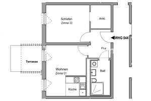 Tauschwohnung: Münchner Wohnen 2 Zimmer Effizient Neubau Harthof