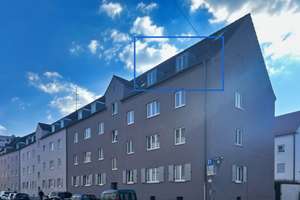 Sichere Investition in Bestlage: 2-Zimmer-Wohnung mit exzellenter Vermietbarkeit   – Die vollständige Adresse der Immobilie erhältst du vom Anbieter., 86152 Jakobervorstadt-Nord, Augsburg – Vorschaubild 1