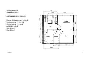Traumhafte Doppelhaushälfte | Garten | Wallbox | klimatisiertes Dachstudio | 133 m2 | Köhlerberg – Köhlerbergstraße 28, 38440 Köhlerberg, Wolfsburg – Vorschaubild 18