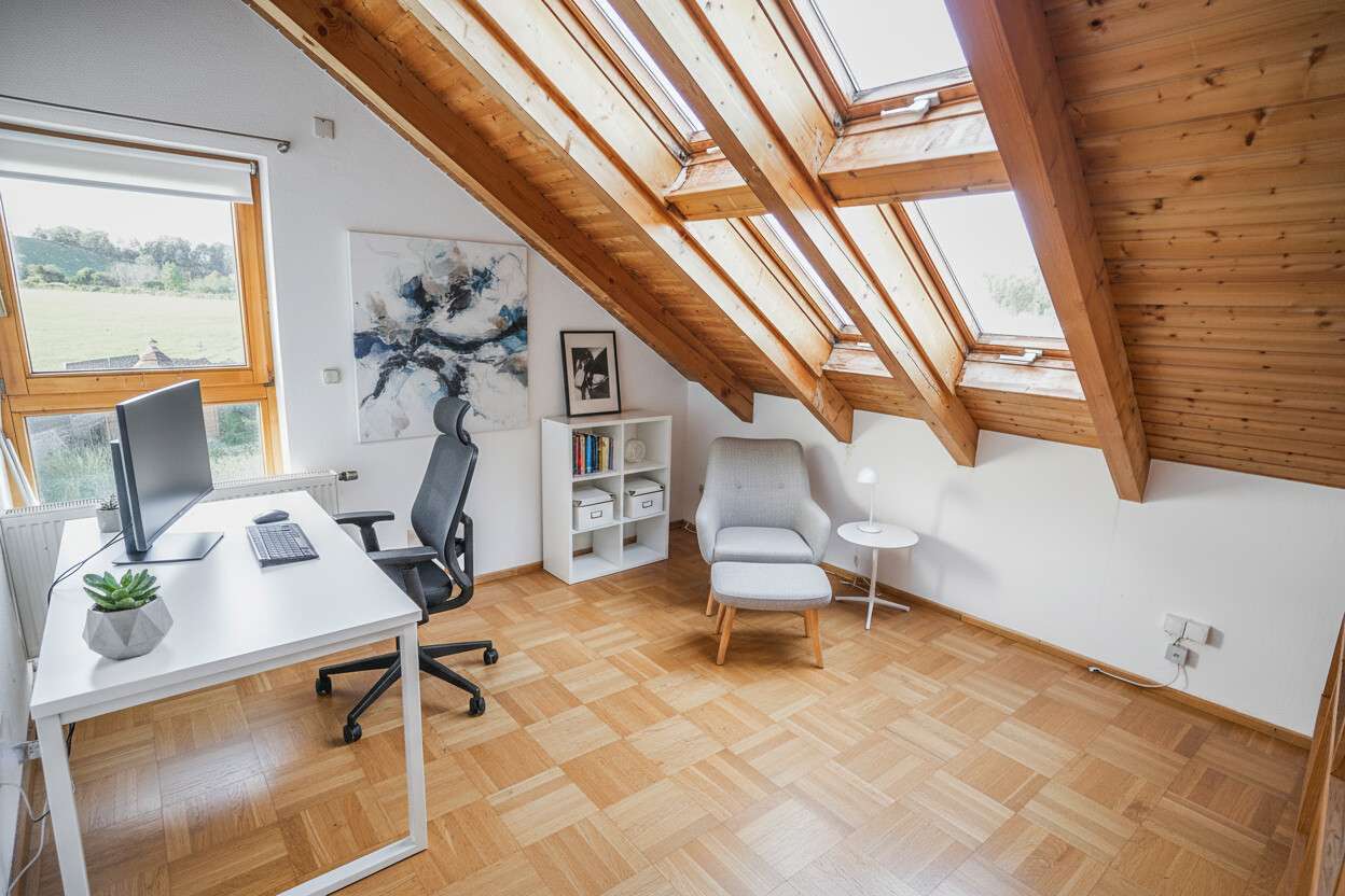 Immobilie in Osterzell - Lichtdurchflutete Doppelhaushälfte mit Weitblick - Bild 6