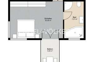 Wohnung mit Hauscharakter – großzügige Maisonette mit Terrasse & Balkon – 60529 Schwanheim, Frankfurt am Main – Vorschaubild 13