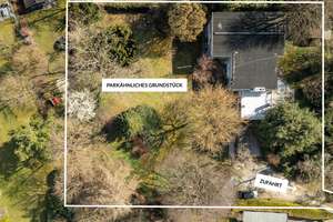 Familientraum in Bestlage Obermenzing: Parkähnliches, weitläufiges Grundstück mit Architekten-Haus. – Die vollständige Adresse der Immobilie erhältst du vom Anbieter., 81247 Obermenzing, München – Vorschaubild 2