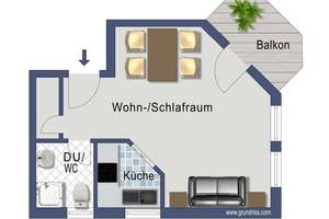 Gemütliche 1- Zimmer Wohnung in Walldorf zu verkaufen (OG re) – Mathias-Hess-Straße 98, 69190 Walldorf – Vorschaubild 8