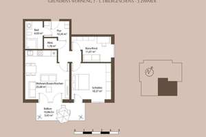 Neubau-Eigentumswohnungen in Regensburg-West – KfW-40 mit QNG-Zertifizierung – Die vollständige Adresse der Immobilie erhältst du vom Anbieter., 93049 Westenviertel, Regensburg – Vorschaubild 6