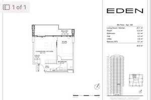 EDEN TOWER: Luxus Wohnung im 8OG mit Taunus und Skyline blick – Europaallee 11, 60327 Frankfurt am Main – Vorschaubild 2