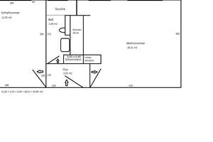 1,5-Zimmer-Wohnung mit Einbauküche in Hannover – Die vollständige Adresse der Immobilie erhältst du vom Anbieter., 30459 Oberricklingen, Hannover – Vorschaubild 16