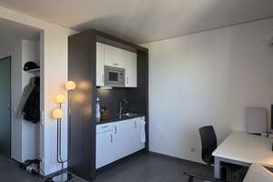 Möbliertes 1-Zimmer-Apartment mit Dachterrasse – Havelstraße 9, 64295 Darmstadt-West, Darmstadt – Vorschaubild 5