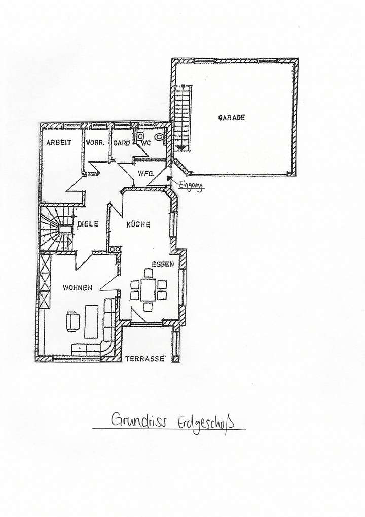 Grundriss Erdgeschoss