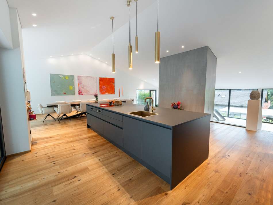 Freistehende Kochinsel