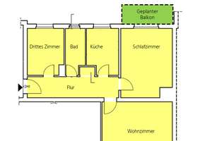 Sanierte 3-Zimmer-Wohnung im Hochparterre mit Balkon zum ruhigen Innenhof – Die vollständige Adresse der Immobilie erhältst du vom Anbieter., 10777 Wilmersdorf, Berlin – Vorschaubild 14