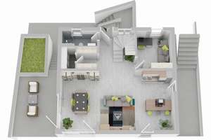 Exklusive 4-Zimmer-Maisonettewohnung mit Hauscharakter in Obergrombach – Die vollständige Adresse der Immobilie erhältst du vom Anbieter., 76646 Bruchsal – Vorschaubild 14