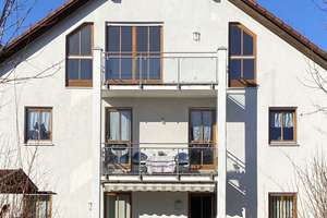 Modernisierte 2-Zimmer-Wohnung mit großem Balkon, EBK und Gartenmitbenutzung in München-Waldperlach