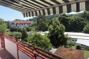  2-ZKB-Erdgeschosswohnung mit ruhigen Sonnenbalkon in Bad Kreuznach-Nord mit Blick ins Grüne – Die vollständige Adresse der Immobilie erhältst du vom Anbieter., 55543 Bad Kreuznach – Vorschaubild 1