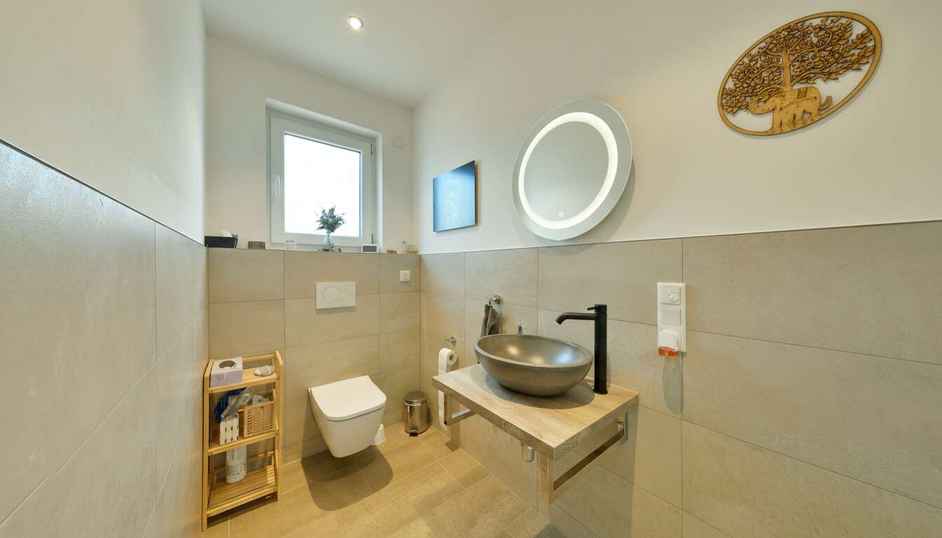 Immobilie in Dötlingen - Neuwertiges Ein-/ Zweifamilienhaus in energetischer Bauweise in Dötlingen Brettorf - Bild 12