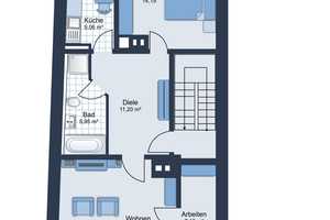 Renditeobjekt: Mehrfamilienhaus mit Gewerbefläche in Top-Standort von Augsburg-Kriegshaber – Augsburg – Vorschaubild 12