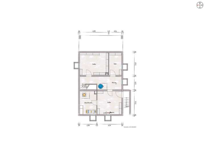 Grundriss Kellergeschoss