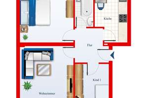 Modernisierte, bezugsfreie 3-Zimmer-Dachgeschosswohnung mit Blick ins Grüne - Angebotsverfahren – Die vollständige Adresse der Immobilie erhältst du vom Anbieter., 12169 Steglitz, Berlin – Vorschaubild 19