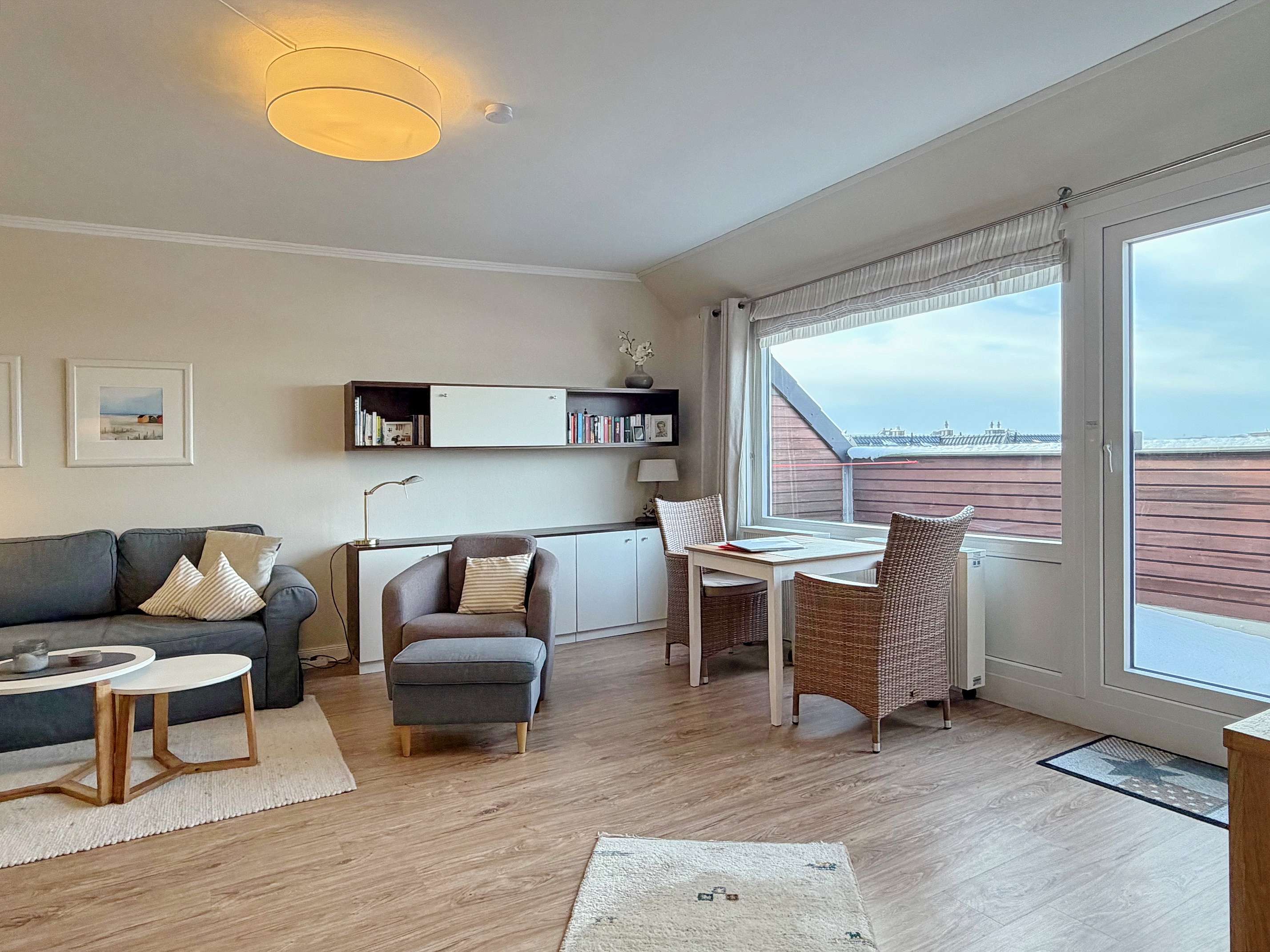 Immobilie in Hörnum (Sylt) - 2-Zimmer-Wohnung mit Traumblick auf Dünen und Heide - Bild 11