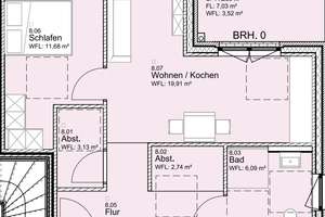 Neubau in Top-Lage: 2-Zimmer-Wohnung mit Balkon – Die vollständige Adresse der Immobilie erhältst du vom Anbieter., 26131 Eversten, Oldenburg (Oldenburg) – Vorschaubild 4