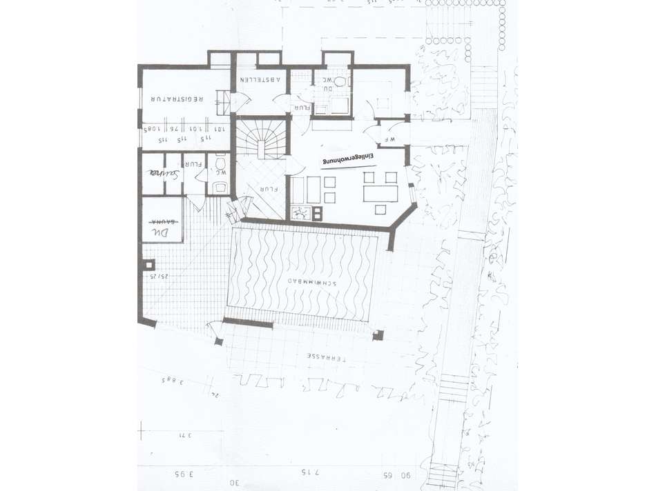Grundriss Terrassengeschoss