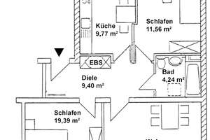 Tolle Wohnung in ruhiger Lage mit Balkonblick ins Grüne – Further Straße 31, 9113 Schloßchemnitz, Chemnitz – Vorschaubild 6