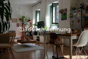 Tauschwohnung: Modernes Loft mit Balkon und hohen Decken