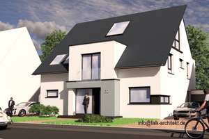 Freistehendes Effizienzhaus A+, KfW 40, mit Grundstück, Keller, Fußbodenheizung, PV-Anlage!