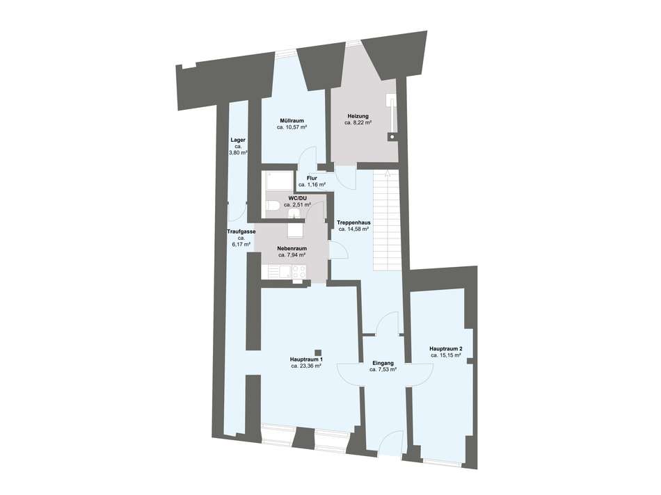 Grundriss Erdgeschoss