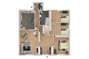 Wovon Großfamilien träumen 
Einfamilienhaus mit Garten, 2 Terrassen und mitten im Zentrum – Richthofenstr.  4, 42899 Lüttringhausen Mitte, Remscheid – Vorschaubild 26
