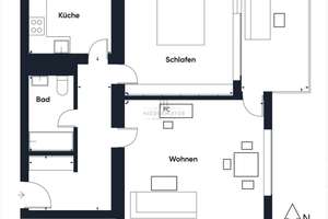 Neuwertige 2-Zimmer-Wohnung mit TG-Einzelstellplatz sucht neuen Mieter! – Die vollständige Adresse der Immobilie erhältst du vom Anbieter., 81476 Forstenried, München – Vorschaubild 10