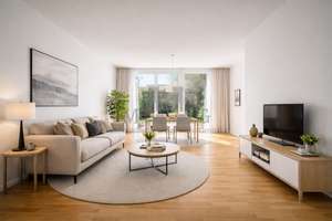MÜNCHNER IG: Stilvolle Maisonettewohnung plus Hobbyraum mit Garten in begehrter & ruhiger Wohnlage!