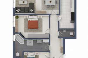 Modern wohnen mit Komfort – Dachgeschosswohnung mit Balkon & TG-Stellplatz – Die vollständige Adresse der Immobilie erhältst du vom Anbieter., 74076 Heilbronn, Heilbronn – Vorschaubild 17