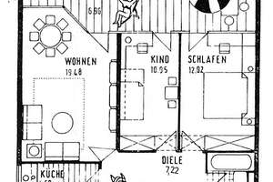Helle 3-Zimmer-Wohnung am Südpark in München-Forstenried – Kreuzhofstr. 6, 81476 Forstenried, München – Vorschaubild 2