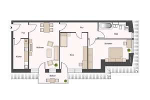 Großzügiges Wohnen in Jugendstilvilla unweit des Großen Gartens! – Krenkelstraße 21, 1309 Striesen-West, Dresden – Vorschaubild 9