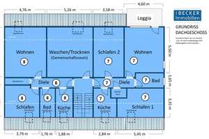 Kaarst-Vorst: Solide u. top gepflegt, MFH, 10 WE, 888m² Grdst., ca. 762m² W/NF – Neuss (Rhein-Kreis) – Vorschaubild 33