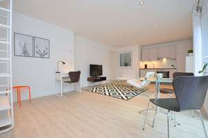 Wunderschöne, modern möblierte Neubauwohnung mit Terrasse in Stuttgart Süd – Die vollständige Adresse der Immobilie erhältst du vom Anbieter., 70199 Südheim, Stuttgart – Vorschaubild 1