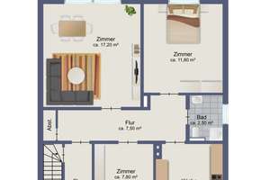 Einfamilienhaus auf Erbpachtgrundstück mit Garage, in HH-Bramfeld – 22175 Bramfeld, Hamburg – Vorschaubild 26