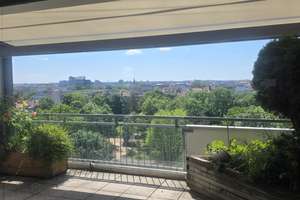 Urbanes Penthouse in Nürnberg: Einzimmerwohnung,teilmöbliert mit grandiosem Ausblick – Äußere Cramer-Klett-Str. 5, 9. St Mitte, 90489 Wöhrd, Nürnberg – Vorschaubild 5