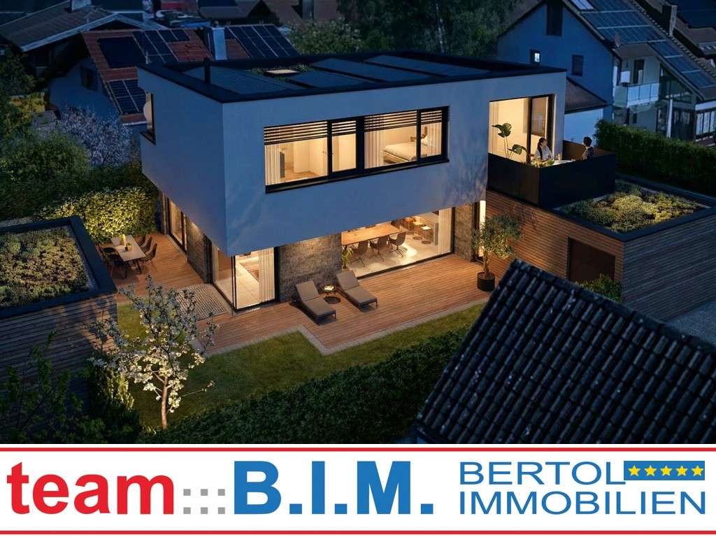 Immobilie in Utting am Ammersee - Edle Bauhausvilla auf exklusivem Grundstück in Seenähe. - Bild 0